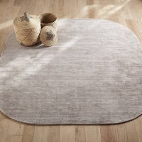 Ковер Квадратной формы Tencel Mustha единый размер бежевый AM.PM  фото, kupilegko.ru